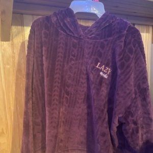 Cropped Fuzzy Sweater Size M